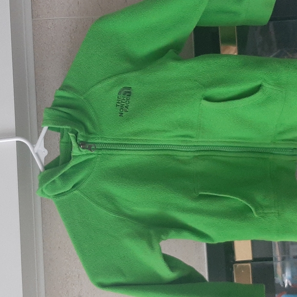 Green North Face Toodler Fleece - Picture 5 of 5